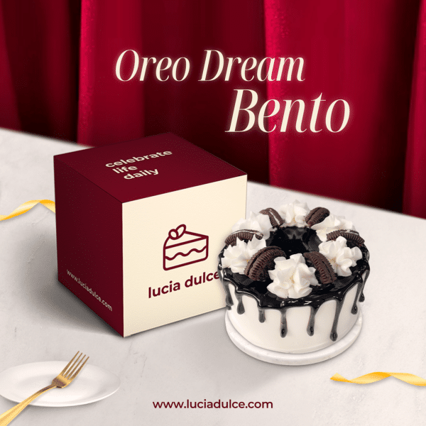 Lucia Dulce Oreo Dream Bento Cake