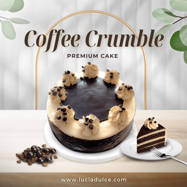 Lucia Dulce Premium Cake Coffee Crumble
