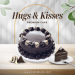 Lucia Dulce Premium Cake Hugs & Kisses